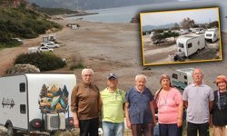 Antalya'da karavanla konaklama yasaklandı: Karavancılar tepki gösterdi