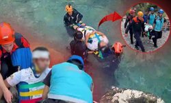 Antalya’da korkutan olay: Yürüyüş yaparken kayalıklardan düştü!