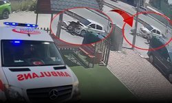 Antalya'da feci kazada motosiklet sürücüsü yaralandı: O anlar kamerada!