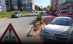Antalya'da meydana gelen kaza ucuz atlatıldı!