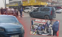 Antalya'da kaza sonrası tansiyon yükseldi: O anlar kameraya yansıdı