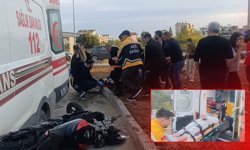 Antalya'da ölümden döndüler: Motosiklet 20 metre savruldu, 2 yaralı