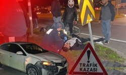 Antalya'da ışık ihlali kaza getirdi: 2 kişi yaralandı