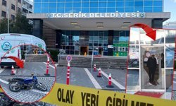 Antalya'da belediye binasına silahlı saldırı!