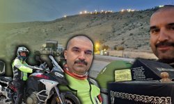 Hayaliydi, rotası oldu! Alanya'dan Mekke'ye 7 bin km motor sürdü