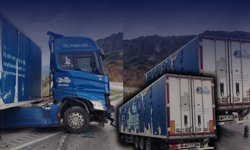 Antalya yolunda tır bariyerlere saplandı: Sürücü yaralı