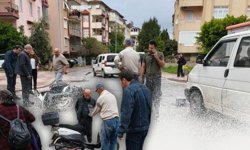 Antalya'da korkutan kaza! 1 yaralı