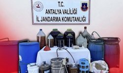 Antalya'da dev kaçak alkol operasyonu: Jandarmadan darbe