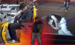 Antalya’da madde etkisindeki şahısla dalga geçti! "Buraya park etmek yasak"