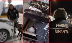 Isparta'da narkotik operasyonlarında 4 kişi tutuklandı!