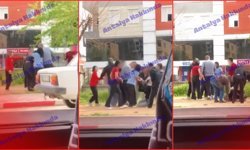 Antalya'da meydan savaşı gibi kavga: Öğrenciler birbirine girdi!