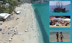 Alanya sahillerine yaz geldi!