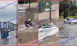 Antalya’da 5 dakika yağış, 5 saat çile! Antalya sular altında