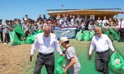 Antalya Manavgat'ta kıyı temizliği yapıldı!