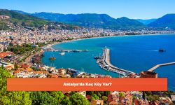 Antalya'da Kaç Köy Var?