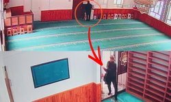 Burdur'da caminin sadaka kutusundan para çaldı!