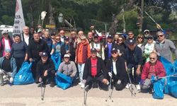 Antalya Olimpos’ta karavancılardan çevre mesaisi
