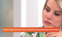 Gündüz Kuşağı Yayınlarında Yaşanan Tartışmalar Kamuoyunda Geniş Yankı Uyandırdı