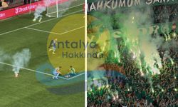 Antalya'da kupa finalinde meşale krizi!