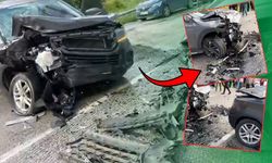 Isparta-Antalya kara yolunda zincirleme kaza! 5 yaralı