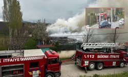 Isparta'da iki katlı evde yangın!