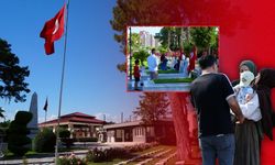 Antalya şehitliğinde bayram arifesinde duygusal ziyaret!