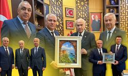 ALTSO Başkanı Eray Erdem, Devlet Bahçeli'yi ziyaret etti