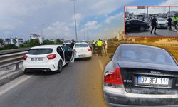 Antalya'da zincirleme kaza: 4 araç birbirine girdi!