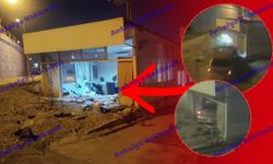 Antalya'da kontrolden çıkan otomobil dükkana daldı! İşte o anlar