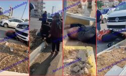 Antalya'da feci kaza: Motosikletli kanlar içinde yere yığıldı!