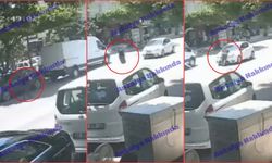 Antalya'da otomobilin önüne atladı, polisi aradı: O anlar kamerada!
