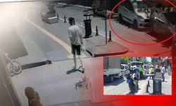 Antalya'da iki hafif ticari araç çarpıştı! Kaza anı kamerada