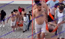 Antalya Konyaaltı Sahili'nde boğulma tehlikesi!