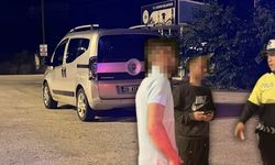 Alkollü yakalanan sürücü "Alkollü değilim" savunması yaptı!