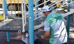 Kepez Belediyesi'nden çocuklara güvenli oyun alanları