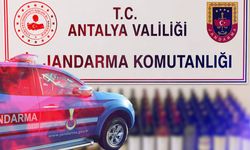 Antalya'da litrelerce kaçak alkol ele geçirildi!