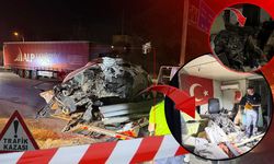 Antalya'da feci kaza: Kopan motor işçi barakasına uçtu, sürücü ağır yaralı!