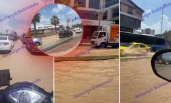 Antalya'da su borusu patladı: Yollar göle döndü!