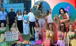 Antalya'da denizkızlarından çevre mesajı: Dip temizliği yapıp, deniz çayırı diktiler!