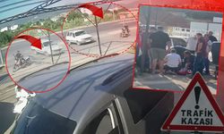 Antalya'da korkutan kaza: O anlar kamerada!