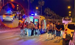 Antalya'da korkutan kaza: 1 kişi yaralandı