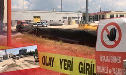 Isparta'da korkutan göçük: Toprak altında kalan işçi yaralandı