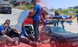 Antalya'da korkutan çarpışma: Mesai arkadaşları yardıma koştu