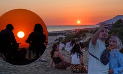 Patara Kum Tepeleri, gün batımıyla ziyaretçilerini büyülüyor