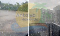 Meteoroloji uyarmıştı! Antalya'da beklenen yağış etkili oldu