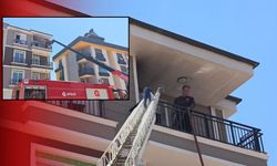 Antalya'da korkutan yangın! 3 katlı binanın son katında çıktı