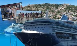 Alanya limanında dev misafir: Bin 767 İngiliz turist geldi