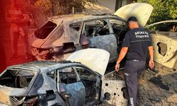 Antalya'da seyir halindeki otomobil alev topuna döndü!