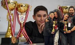 İlk yarışmasında pisti salladı! 12 yaşındaki Ege'den 4 kupa