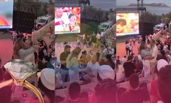 Antik tiyatroda büyük sürpriz! Milli maç öncesi mutluluğa 'evet' dedi